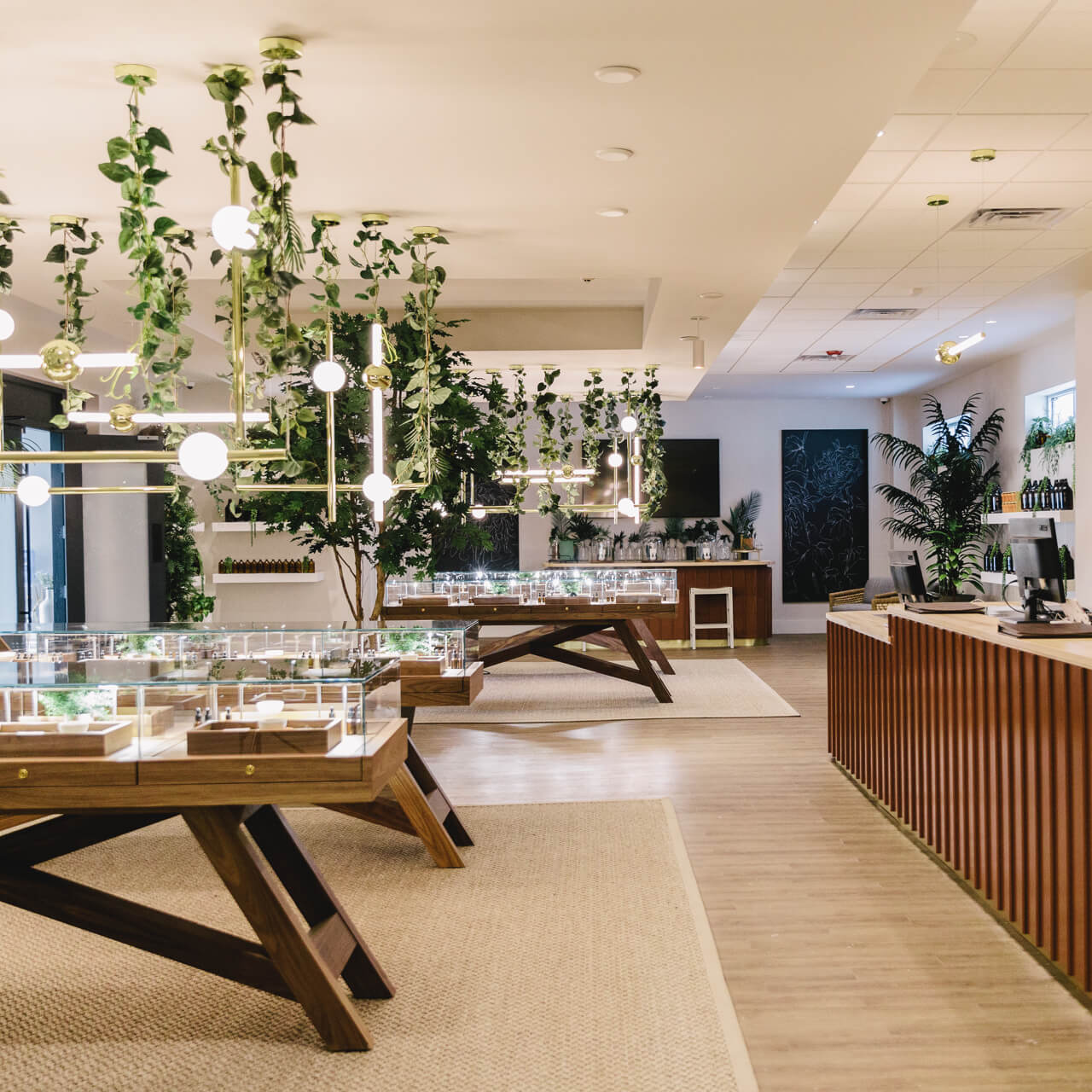 The Botanist store interior